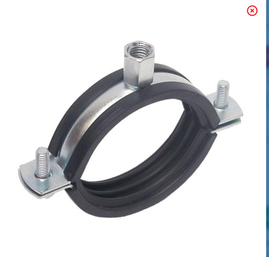 Rubber Lined Pipe Clips